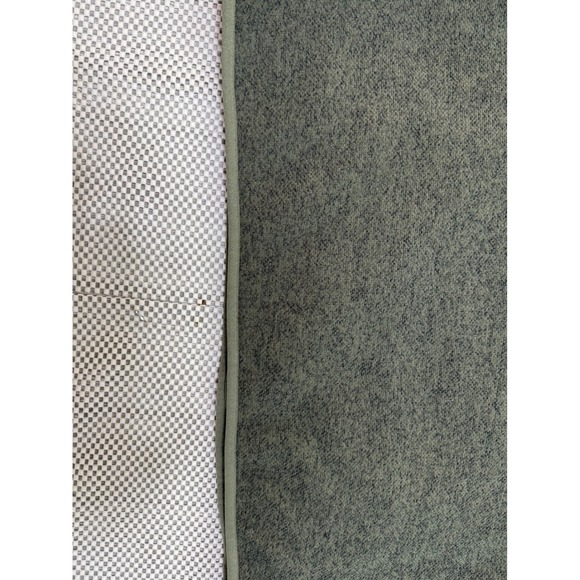 Alpine Design Men's Green Fleece Pullover Snap Neck Pocket Sweatshirt L - Picture 5 of 8